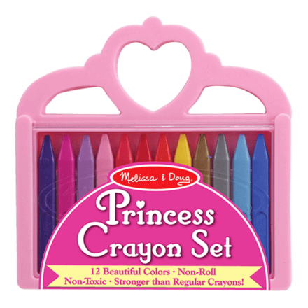 Melissa & Doug Crayon Set Princess