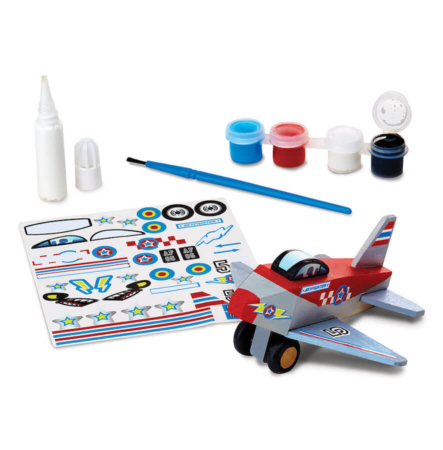 Melissa & Doug Decorate Your Own Wooden Plane