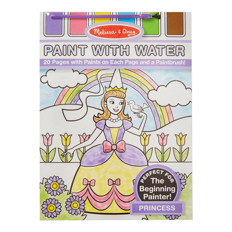 melissa and doug water paint books