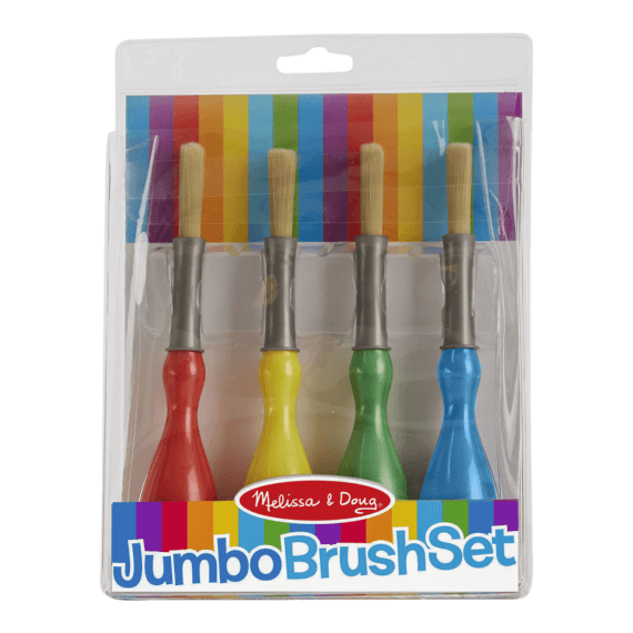Melissa & Doug Jumbo Paint Brush Set of 4