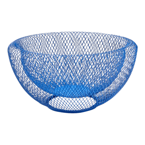 MoMA Bowl Wire Mesh Blue
