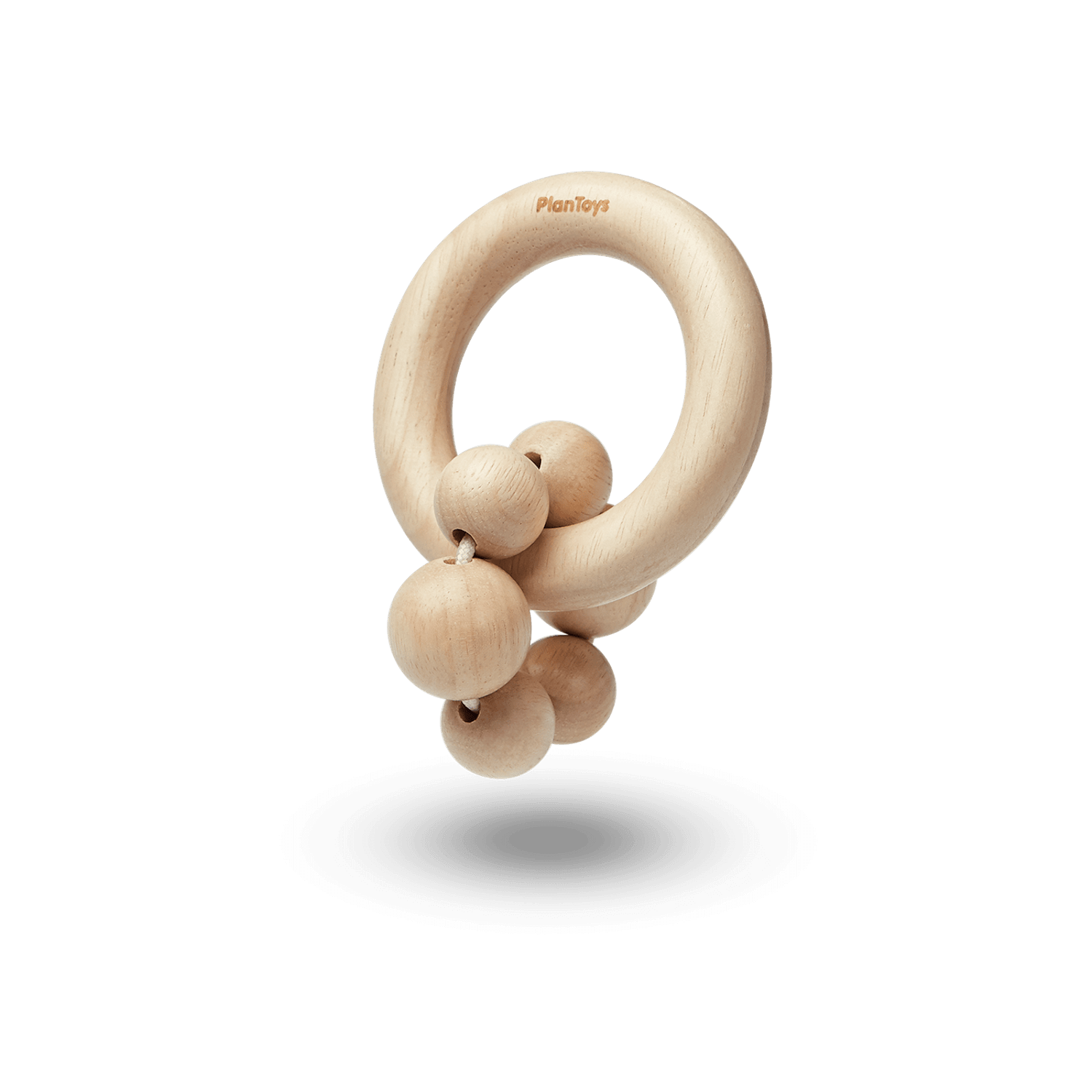PlanToys Beads Rattle Natural