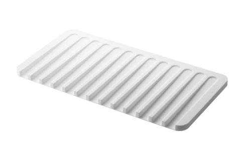 Flow Silicone Drainer Tray white